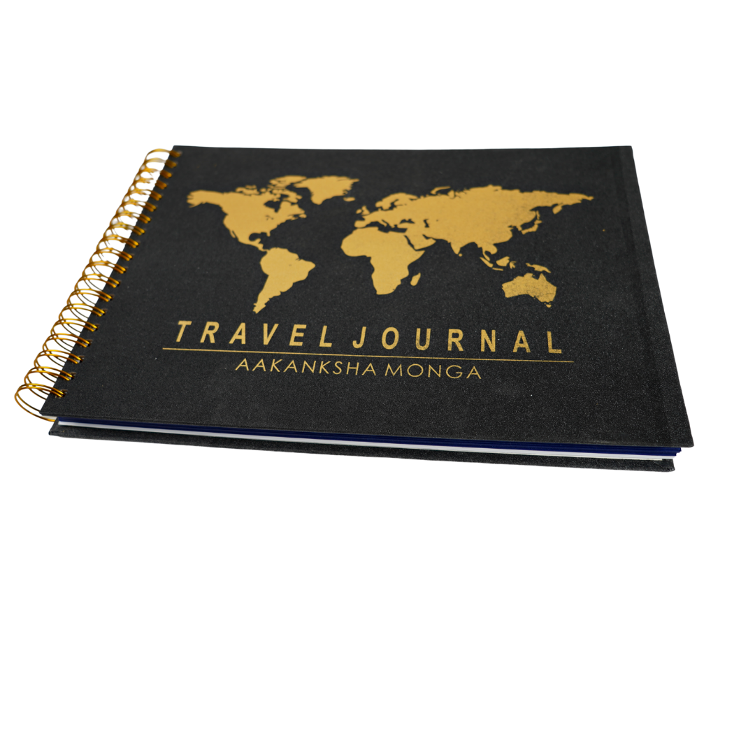 Travel Memory Book (Black )