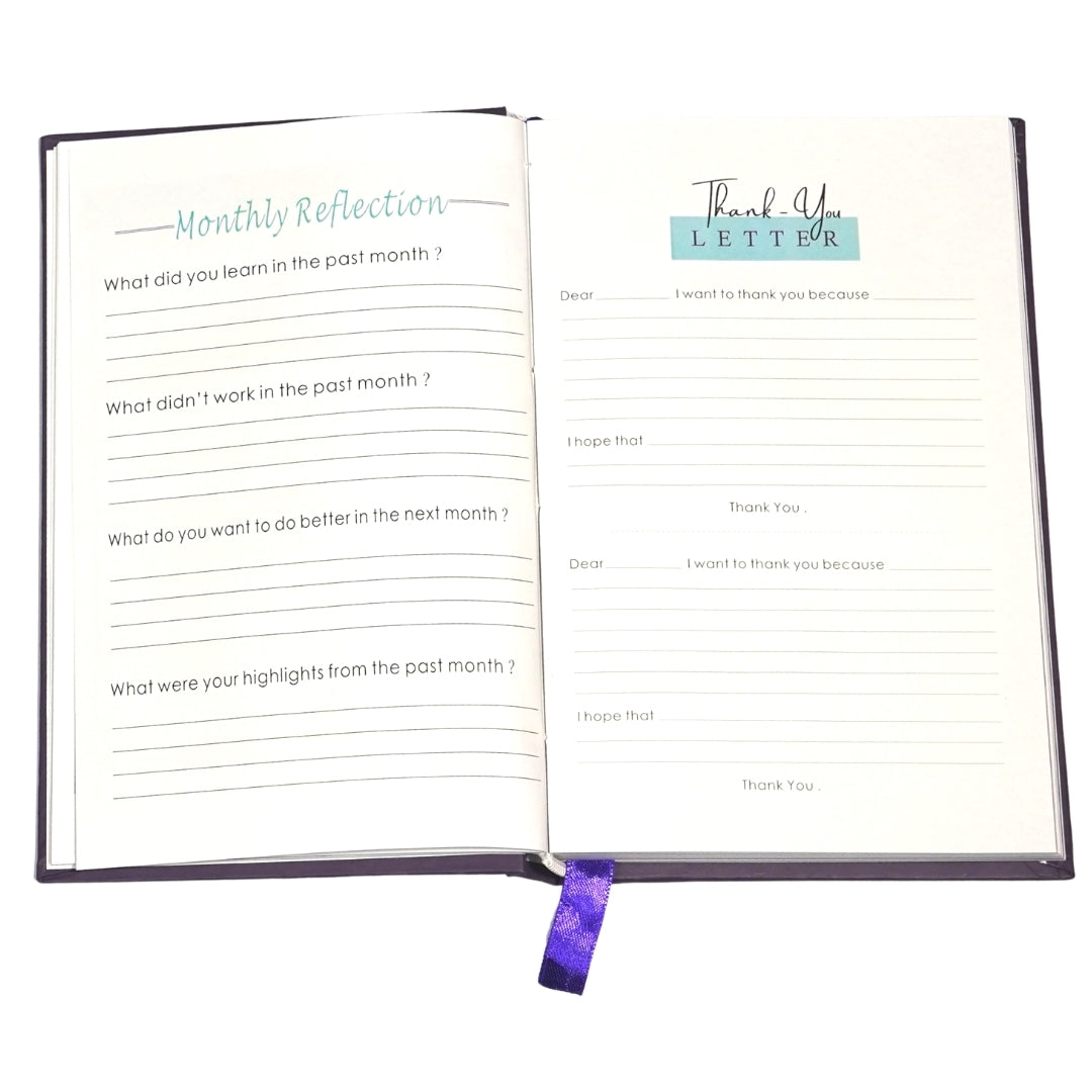 Monthly Gratitude Journal I Self Care Edition